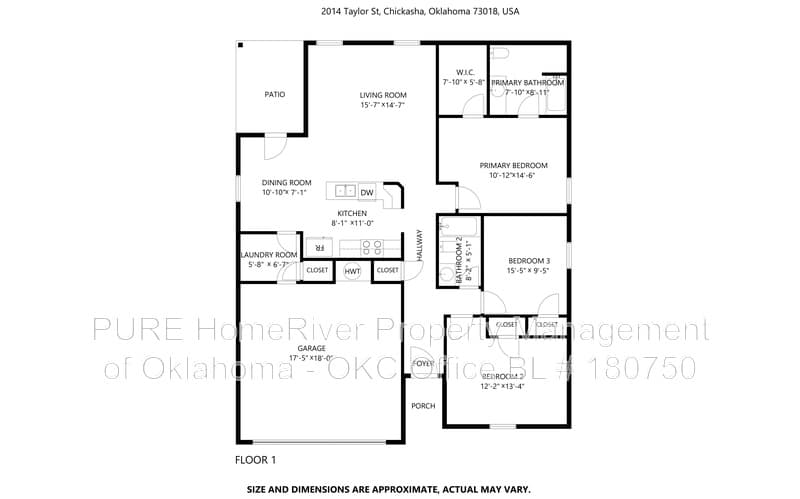 Chickasha House: 2014 Taylor St