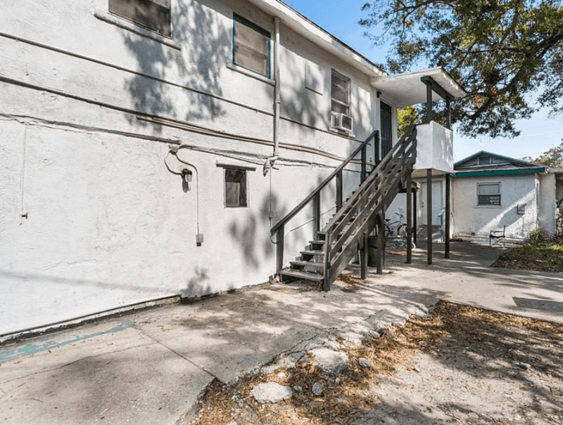 St. Petersburg Condo: 935 Union Street South - Rear Lower