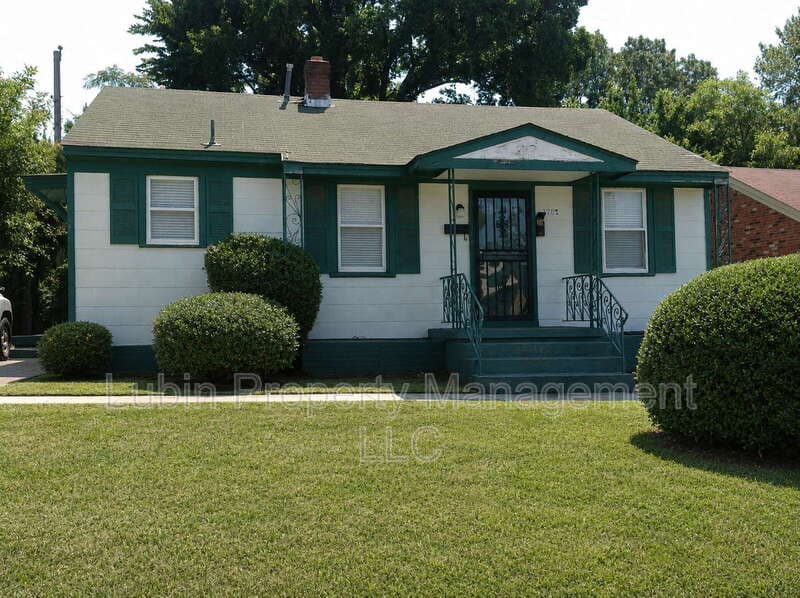 Memphis House: 1968 Belmar St