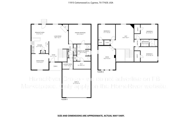 Cypress House: 11915 Cottonwood Ln