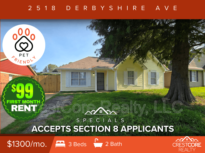 Memphis House: 2518 Derbyshire Ave