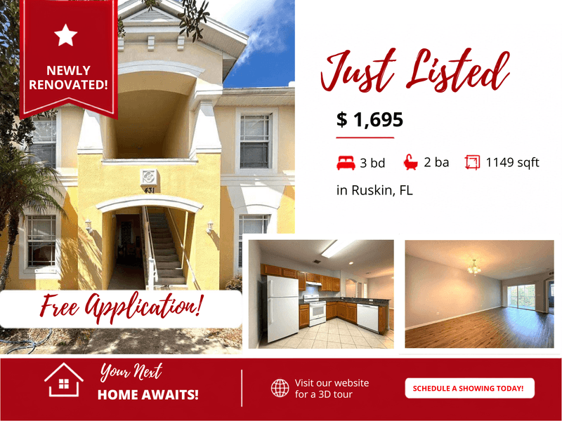 Ruskin Condo: 431 Newmont Circle - 202