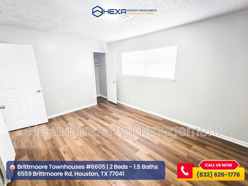 Houston Townhome: 6609 Brittmoore Rd.