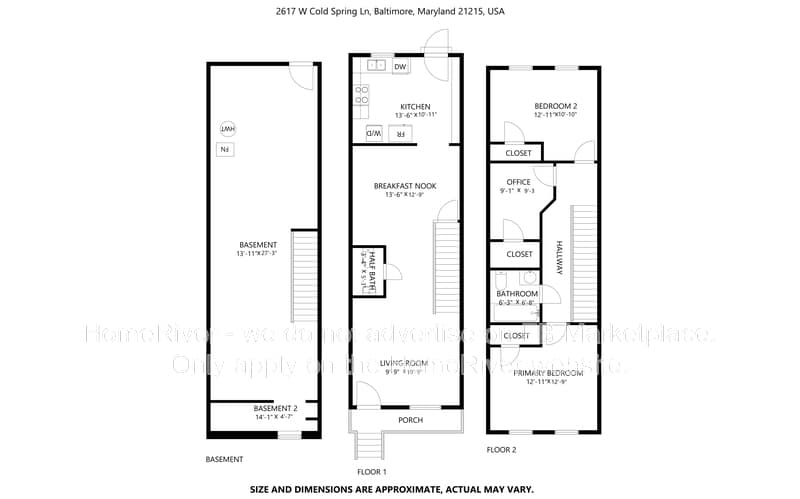 Baltimore Townhome: 2617 W Cold Spring Ln