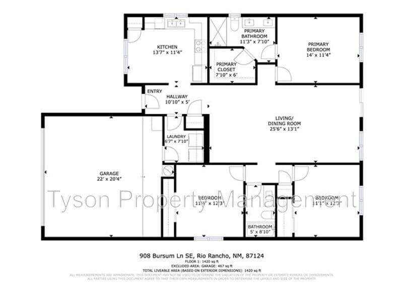 Rio Rancho House: 908 Bursum Ln