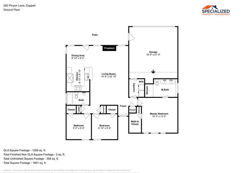Coppell House: 250 Pinyon Ln