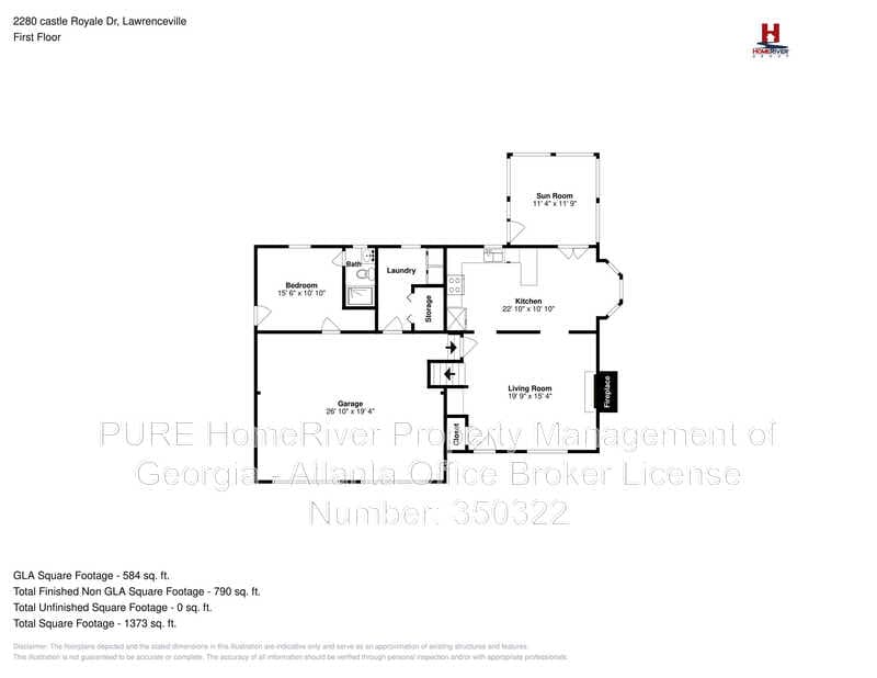 Lawrenceville House: 2280 Castle Royale Dr