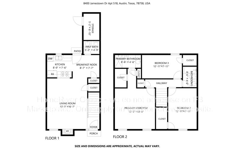 Austin Townhome: 8400 Jamestown Dr