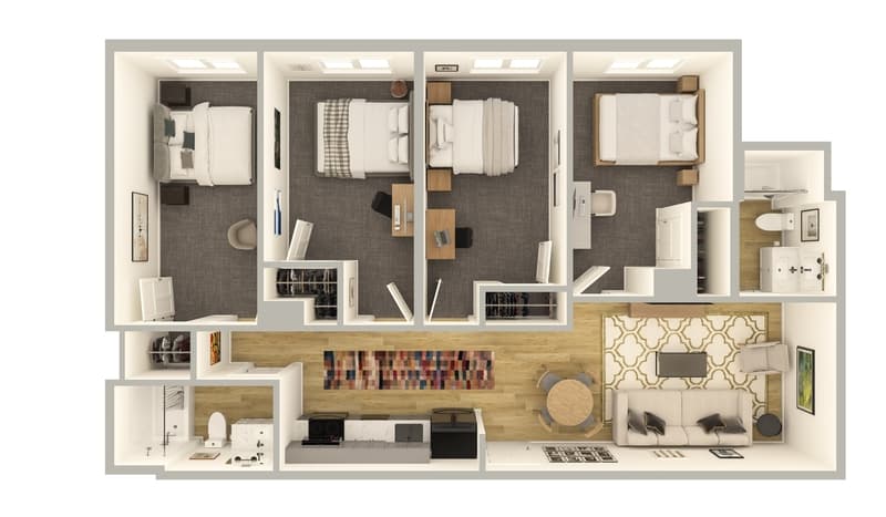 Burlington Apartment: 105 South Union Street