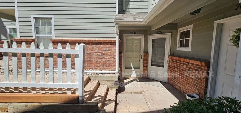 Colorado Springs Townhome: 2039 Palm Dr