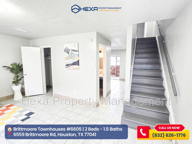 Houston Townhome: 6609 Brittmoore Rd.