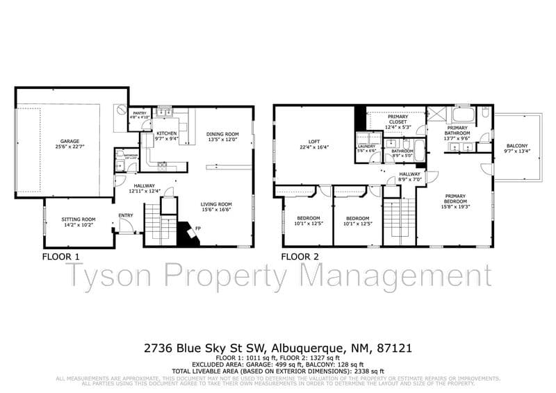 Albuquerque House: 2736 Blue Sky St SW