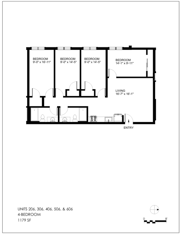 Burlington Apartment: 105 South Union Street