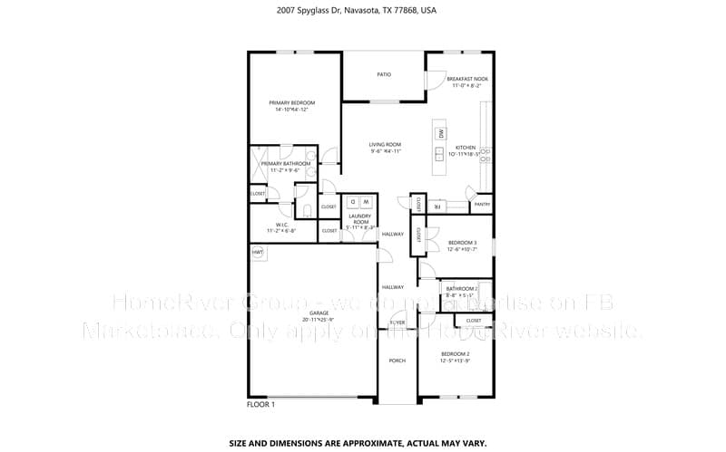 Navasota House: 2007 Spyglass Dr
