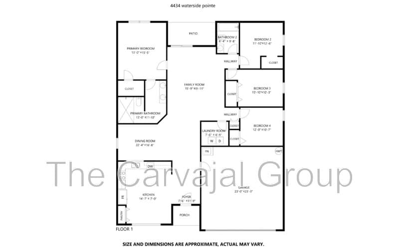 Orlando House: 4434 Waterside Pointe Cir