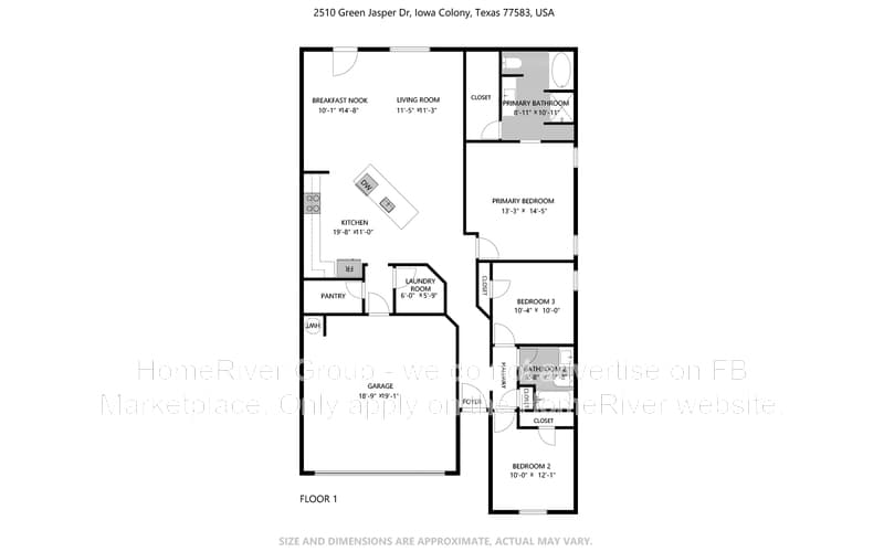 Iowa Colony House: 2510 Green Jasper Dr