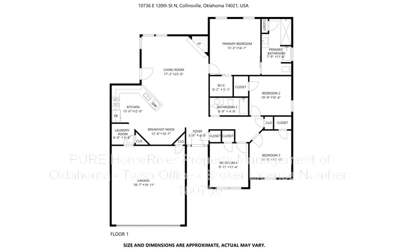 Collinsville House: 10736 E 120th St N