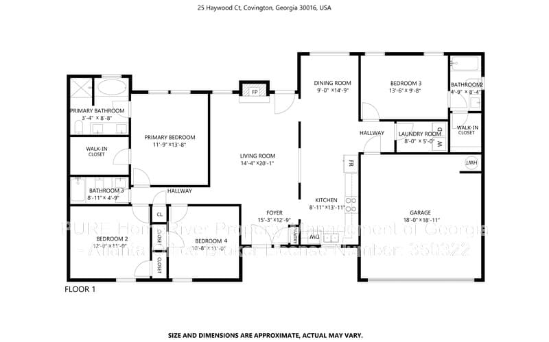 Covington House: 25 Haywood Ct