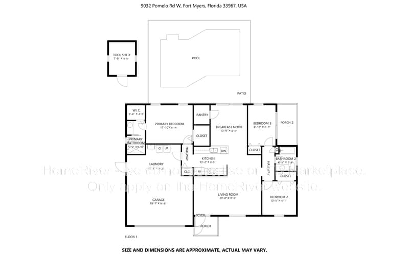 Fort Myers House: 9032 Pomelo Rd W