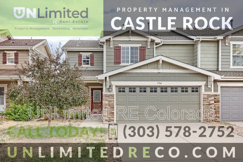 Castle Rock Townhome: 5744 Raleigh Circle