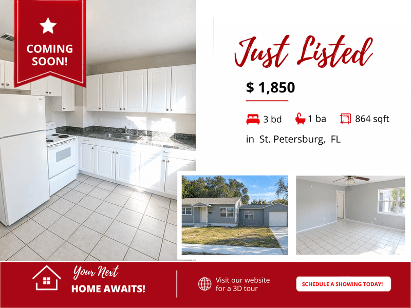 Saint Petersburg House: 4014 4th Avenue South