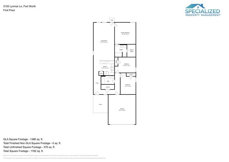 Fort Worth House: 3105 Lynmar Ln