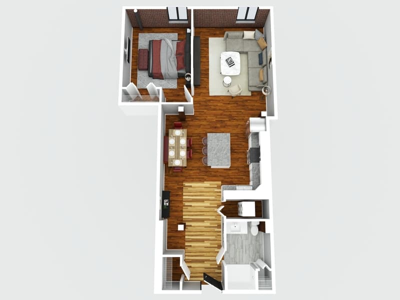 Burlington Condo: 116 N. 5th St. #407
