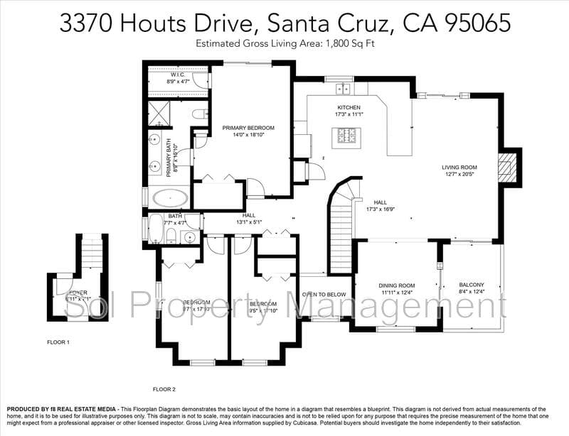 Santa Cruz House: 3370 Houts Drive