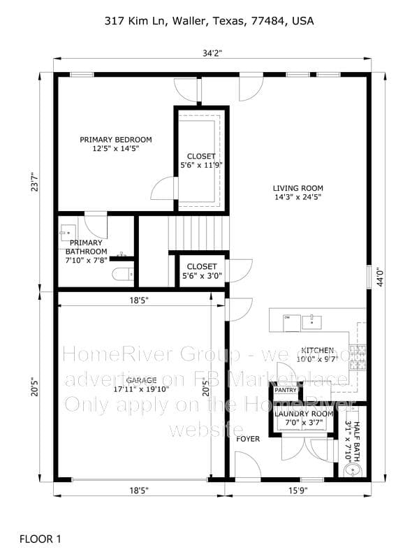 Waller House: 317 Kim Ln