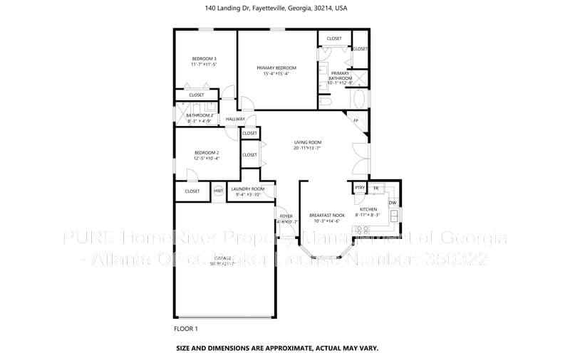 Fayetteville House: 140 Landing Dr