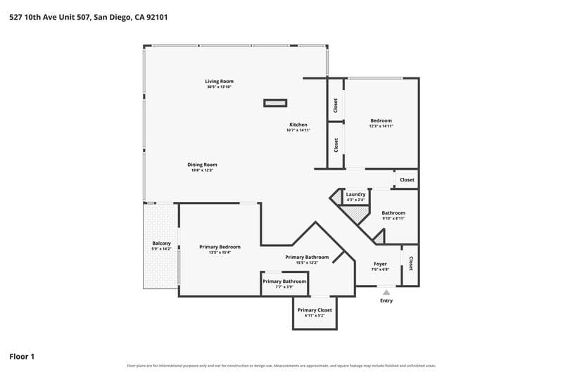 San Diego Condo: 527 10th Ave