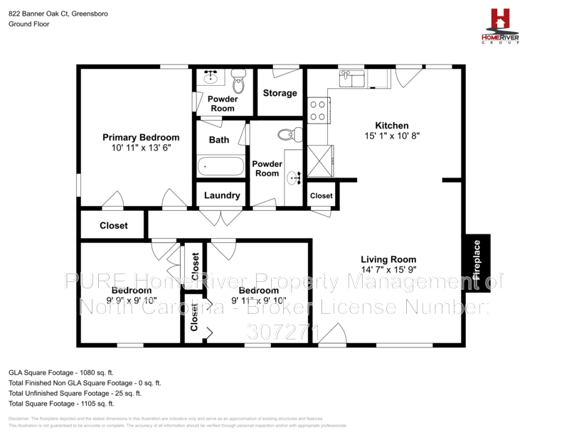 Greensboro House: 822 Banner Oak Ct