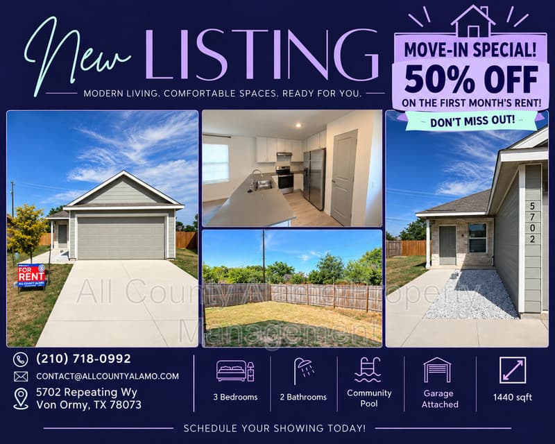 Von Ormy House: 5702 Repeating Wy