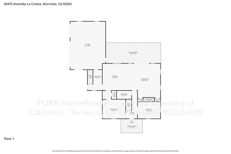 Murrieta House: 36475 Avenida La Cresta