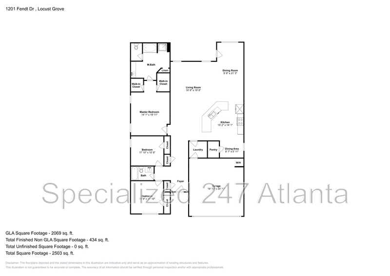 Locust Grove House: 1201 Fendt Dr