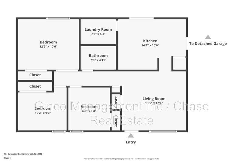 Bolingbrook House: 164 Galewood Drive