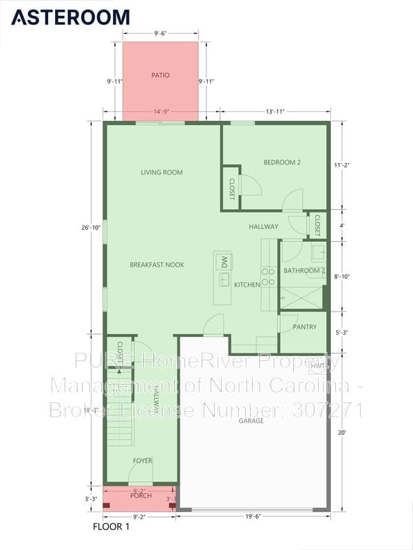 Winston Salem House: 4847 Mount Hope Dr