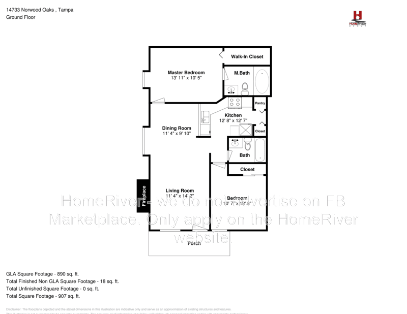 Tampa Condo: 14733 Norwood Oaks Dr