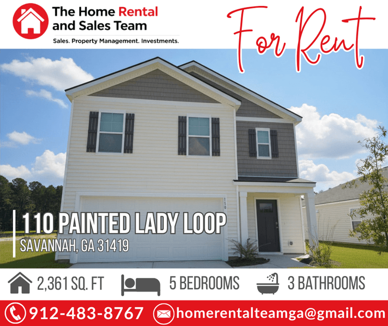 Savannah House: 110 Painted Lady Loop