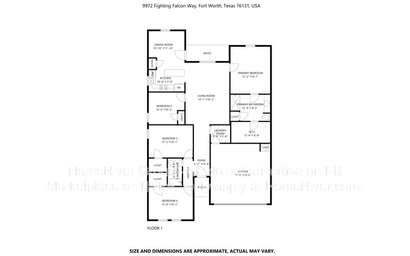 Fort Worth House: 9972 Fighting Falcon Way
