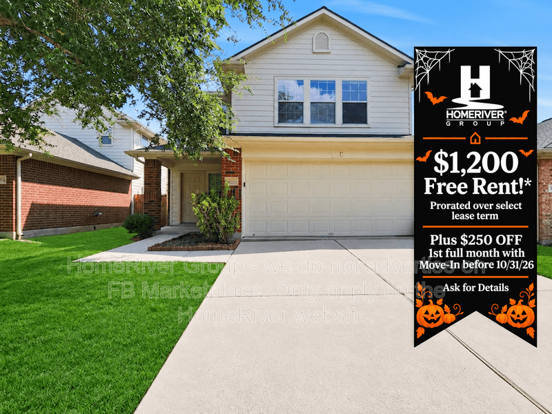 Houston House: 14218 Brunswick Point Ln