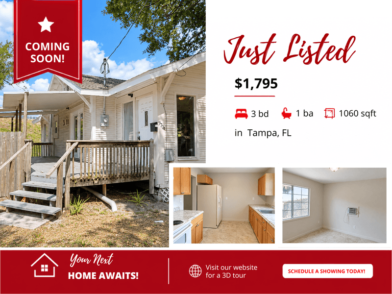 Tampa House: 7704 North Huntley Avenue