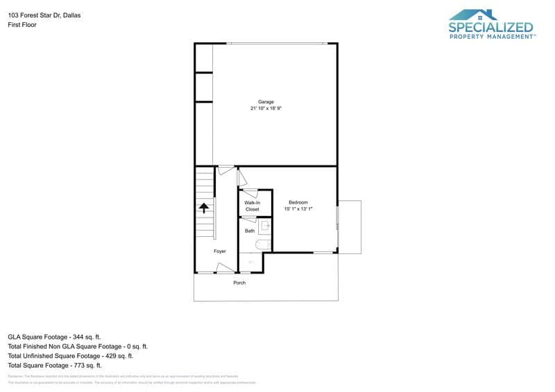 Dallas House: 103 Forest Star Dr