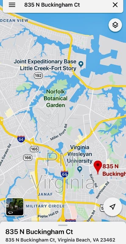 Virginia Beach Townhome: 835 N Buckingham Ct