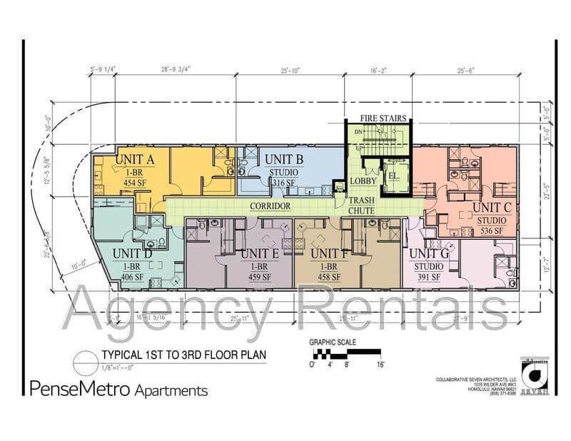 Honolulu Condo: 1407 Pensacola Street
