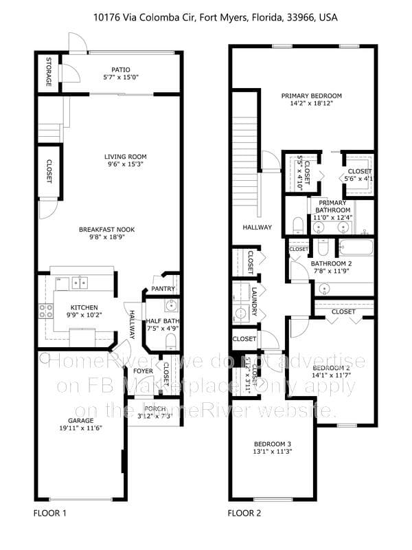 Fort Myers House: 10176 Via Colomba Cir