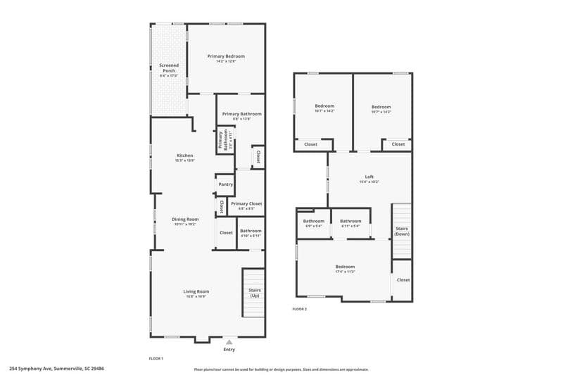 Summerville Townhome: 254 Symphony Ave