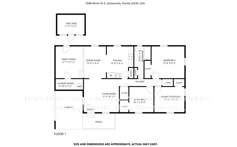 Jacksonville House: 5508 Moret Dr E