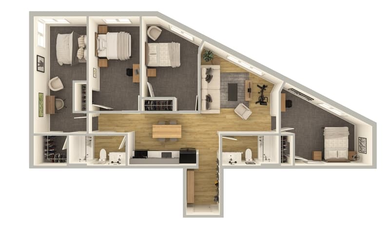 Burlington Apartment: 105 South Union Street