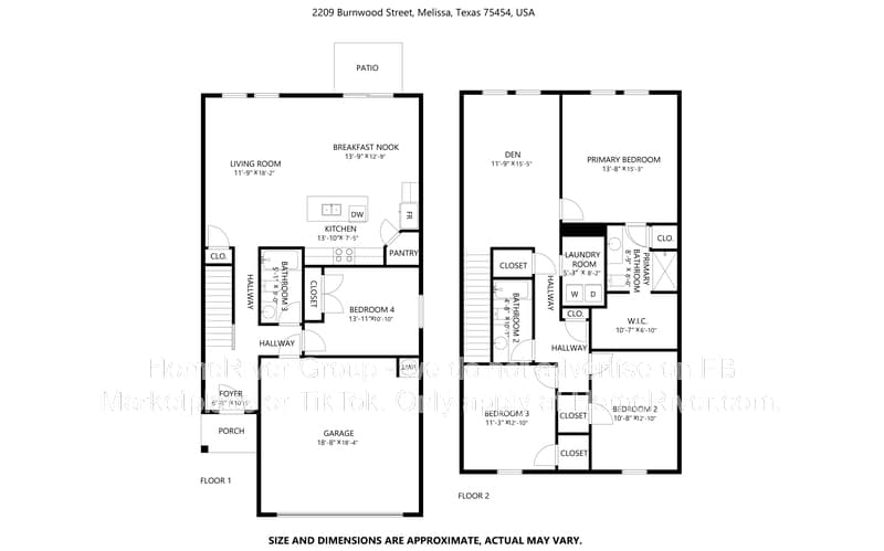 Melissa House: 2209 Burnwood St